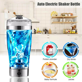 Electric Protein Shake Stirrer Bottle