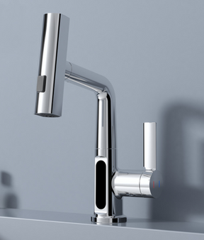 Digital Display Faucet Pull-out Basin