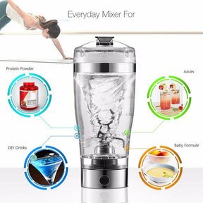 Electric Protein Shake Stirrer Bottle