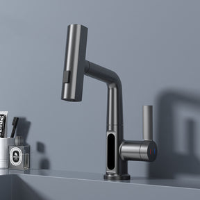 Digital Display Faucet Pull-out Basin