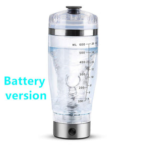 Electric Protein Shake Stirrer Bottle